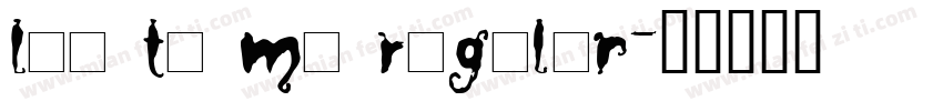Lie to Me Regular字体转换
